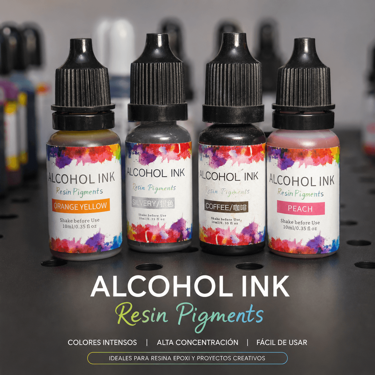 Tintas alcohol